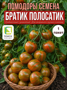 Томат Братик-полосатик